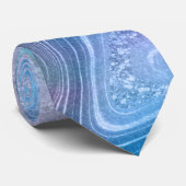 Abstracte vloeibare marmer stenen textuur achtergr stropdas (Opgerold)