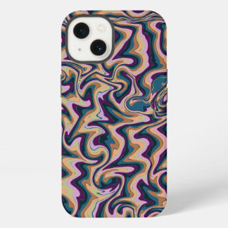 Abstracte vloeibare marmeren iPhone-hoes - Trendy iPhone 13 Hoesje
