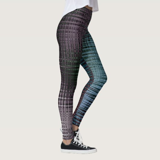 Abstracte vloeibare textuur ijskristal, bevroren m leggings (Rechts)