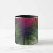 Abstracte vloeibare textuur ijskristal, bevroren m mok (Midden)