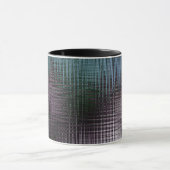 Abstracte vloeibare textuur ijskristal, bevroren m mok (Midden)