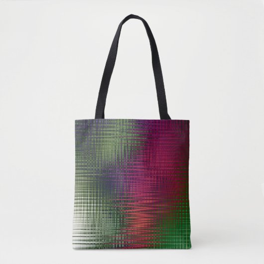 Abstracte vloeibare textuur ijskristal, bevroren m tote bag (Voorkant)