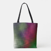 Abstracte vloeibare textuur ijskristal, bevroren m tote bag (Achterkant)