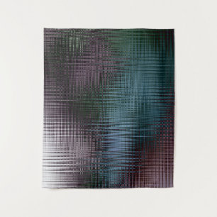 Abstracte vloeibare textuur ijskristal, bevroren m wandkleed