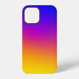 Abstracte vloeiende achtergrond. Trillende behang. iPhone 12 Hoesje