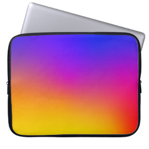 Abstracte vloeiende achtergrond. Virbant Wallpaper Laptop Sleeve