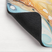 Abstracte vloeistofbelletjes muismat (Hoek)