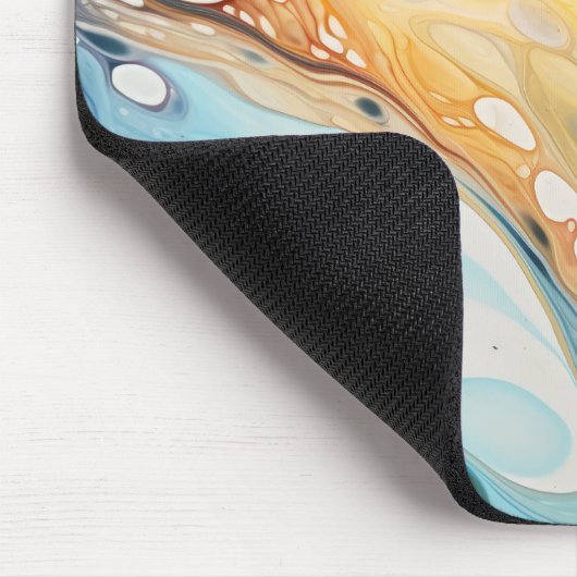 Abstracte vloeistofbelletjes muismat (Hoek)