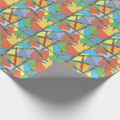 Abstracte vloten cadeaupapier (Hoek)