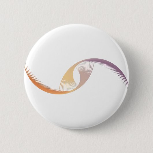 Abstracte vlucht ronde button 5,7 cm (Voorkant)