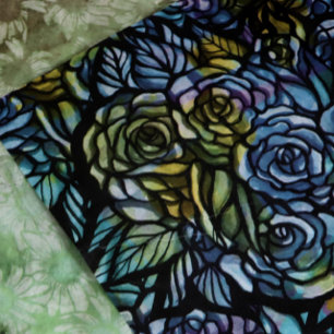 Abstracte vochtige Rozen Floral Pattern Roos Garde Tissuepapier