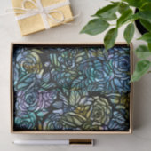 Abstracte vochtige Rozen Floral Pattern Roos Garde Tissuepapier (Geschenk)