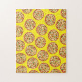 Abstracte voedsel kunst, Pizza Legpuzzel (Verticaal)