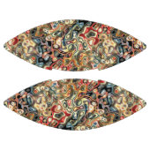 Abstracte Voetbal Kunst American Football (Panelen)