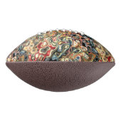 Abstracte Voetbal Kunst American Football (Gedraaid 90)