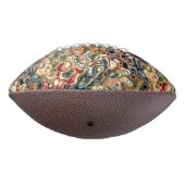 Abstracte Voetbal Kunst American Football (Gedraaid 270)