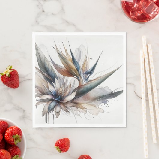 Abstracte vogel van het Paradijs Servet (Insitu)