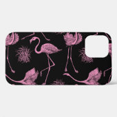 Abstracte Vogels: Monochroom Mode Patroon Case-Mate iPhone Case (Achterkant (horizontaal))