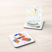 Abstracte vogelsoorten onderzetters (Rechterzijde)