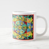 Abstracte volgorde grote koffiekop (Rechts)