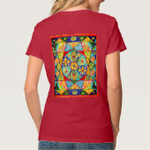 Abstracte volgorde t-shirt (Achterkant)
