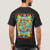 Abstracte volgorde t-shirt (Achterkant)