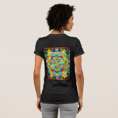 Abstracte volgorde t-shirt (Achterkant volledig)