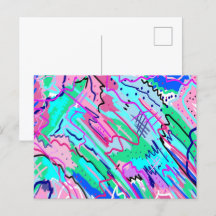 Abstracte voorjaarsliggend landschap