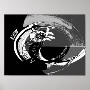 ABSTRACTE VOORRUIT 2 POSTER