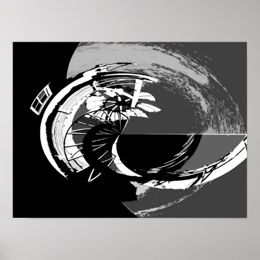 ABSTRACTE VOORRUIT 2 POSTER (Voorkant)