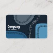 Abstracte vormen 02a visitekaartje (Voorkant)