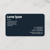 Abstracte vormen 02a visitekaartje (Achterkant)