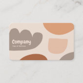 Abstracte vormen 03 visitekaartje (Voorkant)