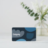 Abstracte vormen 03a visitekaartje (Staand voorkant)