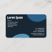 Abstracte vormen 03a visitekaartje (Achterkant)