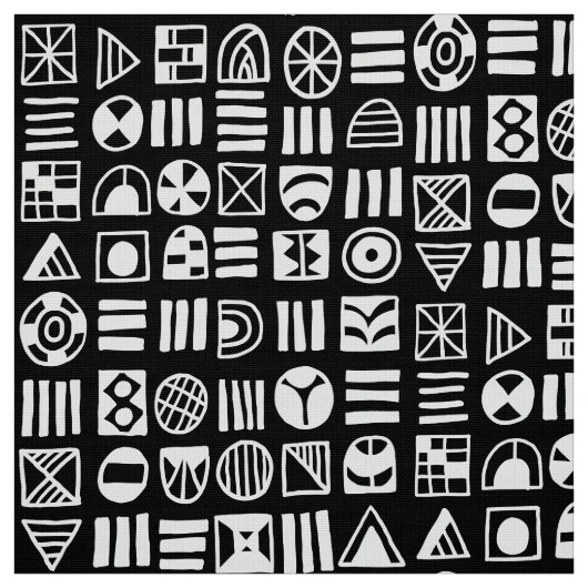 Abstracte vormen 060617 patroon stof (Swatch)