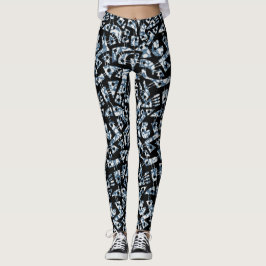 Abstracte vormen 180318 - Wolk Leggings