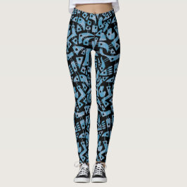 Abstracte vormen 180318 - zwembad leggings