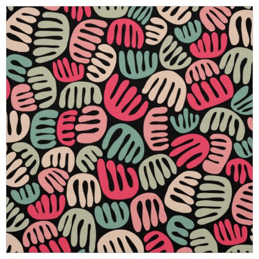 Abstracte vormen 301122 - kleuren 02 stof (Swatch)