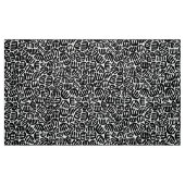 Abstracte vormen 301122 - Zwart op wit Stof (Fat Quarter)