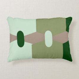 Abstracte vormen accent kussen