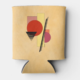 Abstracte vormen blikjeskoeler