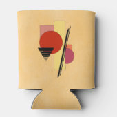 Abstracte vormen blikjeskoeler (Achterkant)