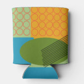 Abstracte vormen blikjeskoeler (Achterkant)