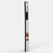 Abstracte vormen botanisch leder Case-Mate iPhone case (Achterkant/rechts)