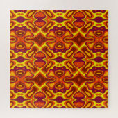 Abstracte vormen en kleureninteractie legpuzzel (Horizontaal)