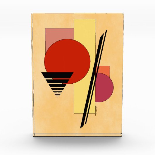 Abstracte vormen fotoblokken (Voorkant)