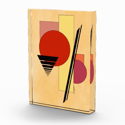 Abstracte vormen fotoblokken