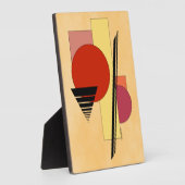 Abstracte vormen fotoplaat (Zijkant)