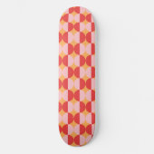 Abstracte vormen kleurig patroon persoonlijk skateboard (Voorkant)
